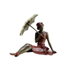 Erotic Vienna Bronze - Girl In The Sun - Girl Statue - Girl Sculpture For Sale -Salvador Dali Shop DSC08249