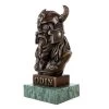 Odin Bronze Bust - Bronze Viking - Signed - Bronze Figurine