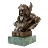Thor Bronze Bust - God Of Thunder - Bronze Viking Figurine - Signed