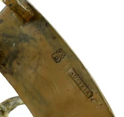 Vienna Bronze - Fox Figurine - Card Player - Hand-Painted - Stamped 13 Vienna Bronze - Fox Figurine - Card Player - Hand-Painted - Stamped -Salvador Dali Shop DSC08322