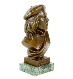 Che Guevara Bronze Bust - Revolutionary - Signed -Salvador Dali Shop DSC08443
