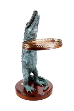 Exclusive Art Deco Crocodile Table - A. Stevens - Whiskey Table - Whiskey Bar For Sale 15 Exclusive Art Deco Crocodile Table - A. Stevens - Whiskey Table - Whiskey Bar For Sale -Salvador Dali Shop DSC08448