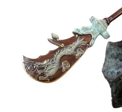 General Guan Yu - Large Samurai Sculpture - Signed Milo - Chinese Statue - Military Bronze For Sale -Salvador Dali Shop DSC08491