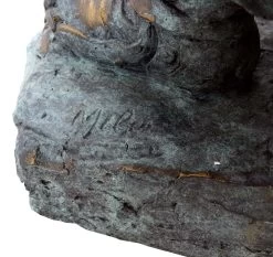 General Guan Yu - Large Samurai Sculpture - Signed Milo - Chinese Statue - Military Bronze For Sale -Salvador Dali Shop DSC08507