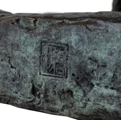 General Guan Yu - Large Samurai Sculpture - Signed Milo - Chinese Statue - Military Bronze For Sale -Salvador Dali Shop DSC08509