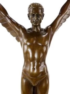 Icarus Art Deco Bronze Sculpture - Signed Gennarelli 14 Icarus Art Deco Bronze Sculpture - Signed Gennarelli -Salvador Dali Shop DSC08640