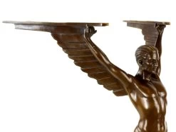 Icarus Art Deco Bronze Sculpture - Signed Gennarelli 15 Icarus Art Deco Bronze Sculpture - Signed Gennarelli -Salvador Dali Shop DSC08641