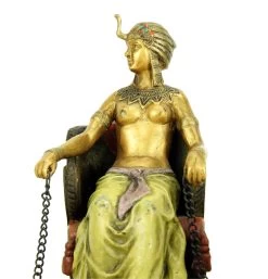 Erotic Nude - Pharaoh With Lionesses - Bergmann - Carpet Bronze -Salvador Dali Shop DSC09056