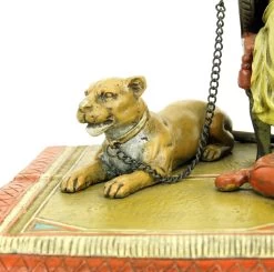 Erotic Nude - Pharaoh With Lionesses - Bergmann - Carpet Bronze -Salvador Dali Shop DSC09057