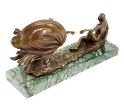 The Creation Of Adam - Bronze Statue By Michelangelo -Salvador Dali Shop DSC09390