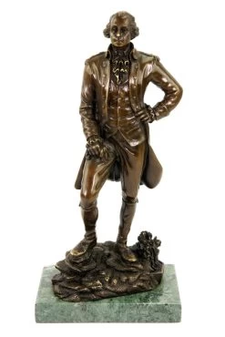 George Washington Statue - Bronze Figurine - Signed Milo -Salvador Dali Shop DSC09417