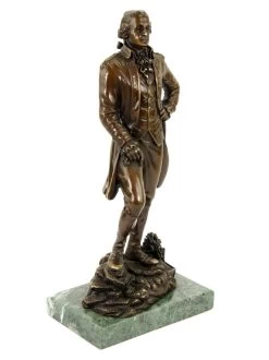 George Washington Statue - Bronze Figurine - Signed Milo -Salvador Dali Shop DSC09419