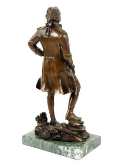 George Washington Statue - Bronze Figurine - Signed Milo -Salvador Dali Shop DSC09420
