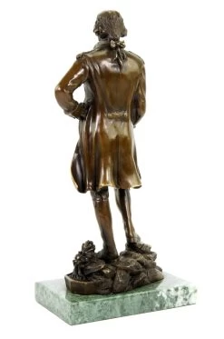 George Washington Statue - Bronze Figurine - Signed Milo -Salvador Dali Shop DSC09425