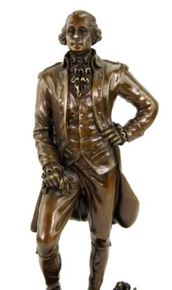 George Washington Statue - Bronze Figurine - Signed Milo -Salvador Dali Shop DSC09437
