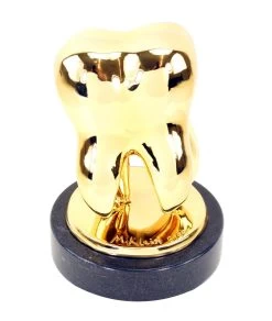 Golden Tooth - Numbered Bronze Statue By Martin Klein -Salvador Dali Shop DSC09733