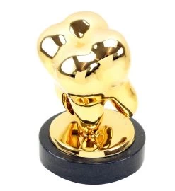 Golden Tooth - Numbered Bronze Statue By Martin Klein -Salvador Dali Shop DSC09741