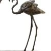 Two Flamingos (1912) - Signed Bronze Figurine By Bugatti - Numbered