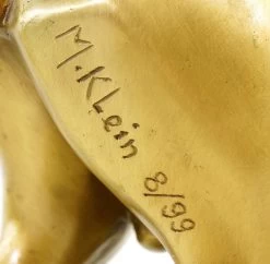 Bronze Stock Exchange Bull On Marble - Limited Sculpture By M. Klein -Salvador Dali Shop DSC09886