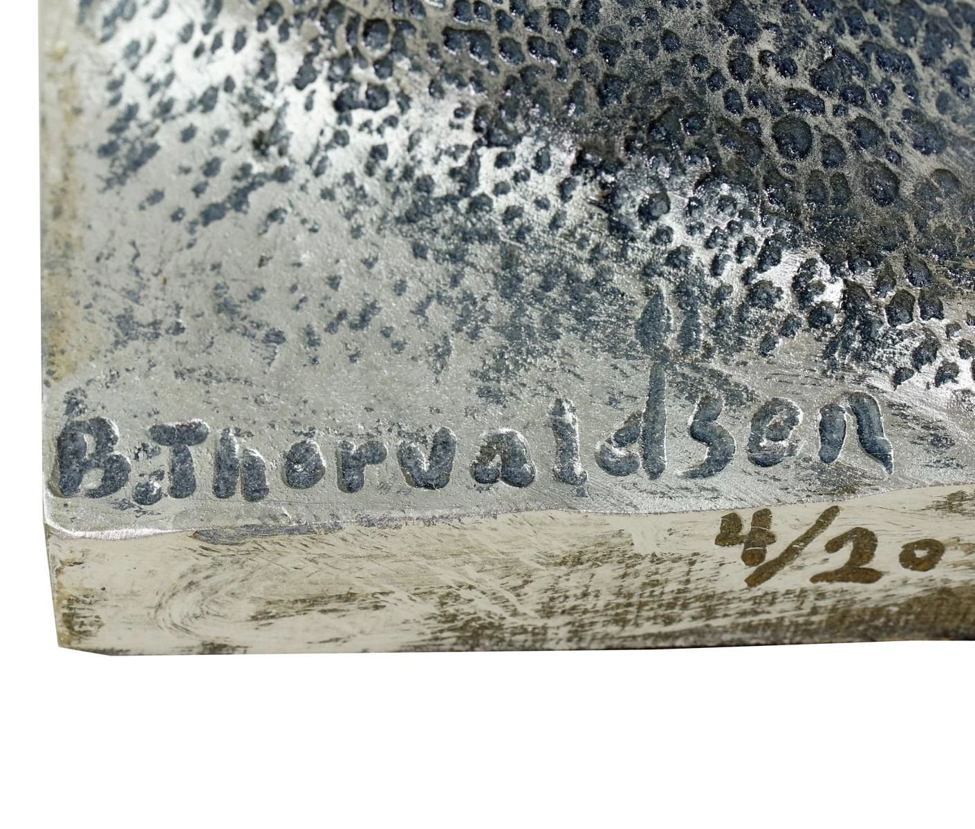 Tall Limited Bronze Angel Statue - Signed Thorvaldsen - Sculpture 5 Tall Limited Bronze Angel Statue - Signed Thorvaldsen - Sculpture - Image 5