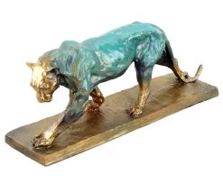 Walking Panther - Signed Bugatti - Limited Bronze Sculpture -Salvador Dali Shop DSC09979