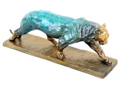 Walking Panther - Signed Bugatti - Limited Bronze Sculpture -Salvador Dali Shop DSC09981