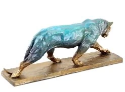 Walking Panther - Signed Bugatti - Limited Bronze Sculpture -Salvador Dali Shop DSC09988